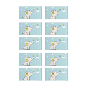 Convenience Wipes humides jetables multifonctions pour un nettoyage rapide Idéal pour usage domestique et extérieur 10ml 10PCS