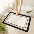 thumbnail image 3 of Super Absorbent Bath Mat, Non-Slip Washable Diatomaceous Earth Bathroom Rug, Quick Dry Thin Floor Carpet for Shower, Bathtub, Kitchen, and Laundry Room, 3 of 6