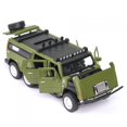 thumbnail image 2 of 1:32 Car Model for Hummer H2 Off-road High Simulation Alloy Car Model Sound And Light Pull Back Door Boy Car Toy For Children Gifts green, 2 of 5