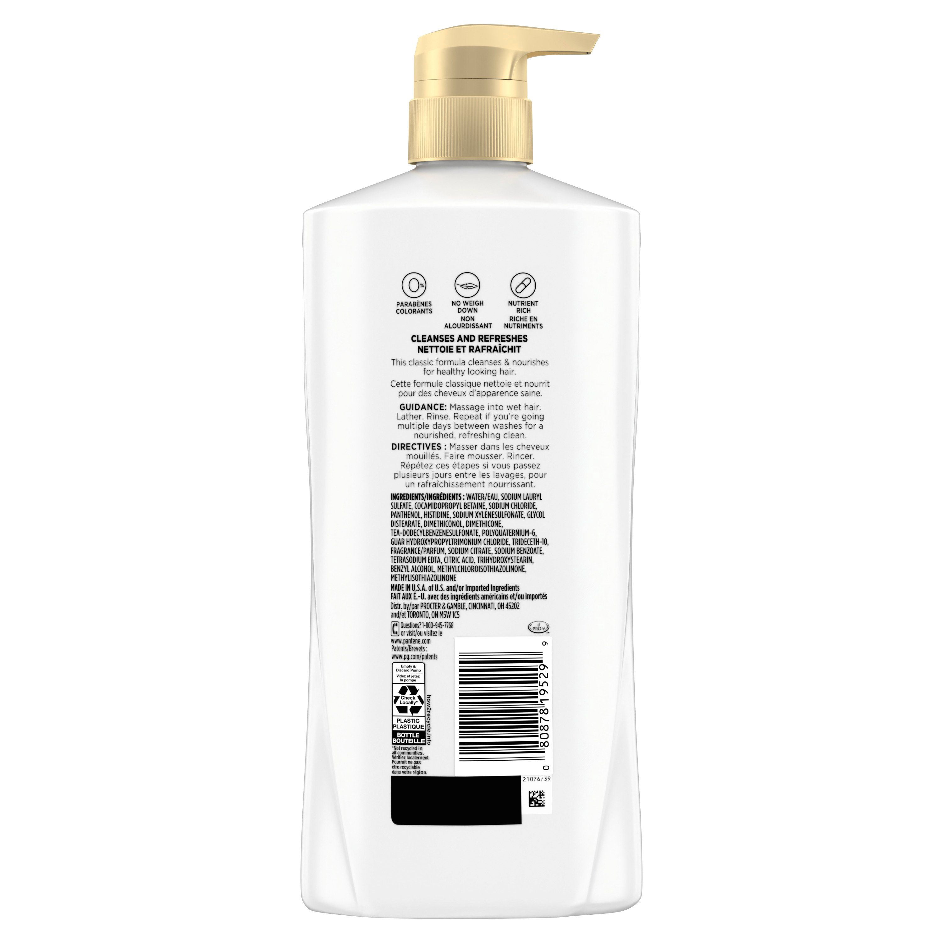 Pantene Classic Clean 2-in-1 Shampoo & Conditioner 12.0 FL OZ/355mL