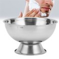 thumbnail image 3 of Shaving Mug Bowl, Exquisite Design Premium Material Large Capacity Stainless Steel Shaving Foam Bowl  for Shaving, 3 of 7
