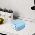thumbnail image 4 of Matoen Glass Bento Box Can Be Microwave Oven Students Heated Lunch Box Office Fresh-keeping Box, 4 of 5