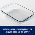 thumbnail image 3 of CaiYueKe Glass Baking Dish Oven Safe 9x13 Rectangular Pan for Lasagna Casserole Brownies Roasting Non Stick Dishwasher Safe Microwave Broiler Safe Kitchen Bakeware Cooking Dinnerware, 3 of 5