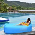 thumbnail image 3 of Super Light-weight Outdoor Fast Infaltable Air Sofa Portable Couch Foldable Inflatable Bed Beach Sleeping Lounger Laybag, 3 of 8