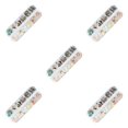 thumbnail image 1 of Thinsony Natural Conch Chip Nail Sticker Set High Brightness Nail Decals Kit Manicure Beauty Supplies 1 5Set, 1 of 6