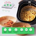 thumbnail image 2 of Doublures pour Friteuse à Air Chaud 100 Pcs 6.3 Pouces, Papier Parchemin Rond Jetable Antiadhésif pour la Cuisson, Convient à la Friteuse à Air Ninja Cosori Gourmia Instant Pot Friteuse à Air - par BUTA, 2 of 8