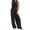 Black, variant on HJYCHN Womens Jumpsuit White Pleated Wide Leg Flowy Summer Resort Piece Jumpsuits for Women Beige XL