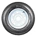 thumbnail image 3 of Trailer Tire On Rim ST17580D13 17580 D 13 Load c 5 Lug White Spoke Wheel, 3 of 4