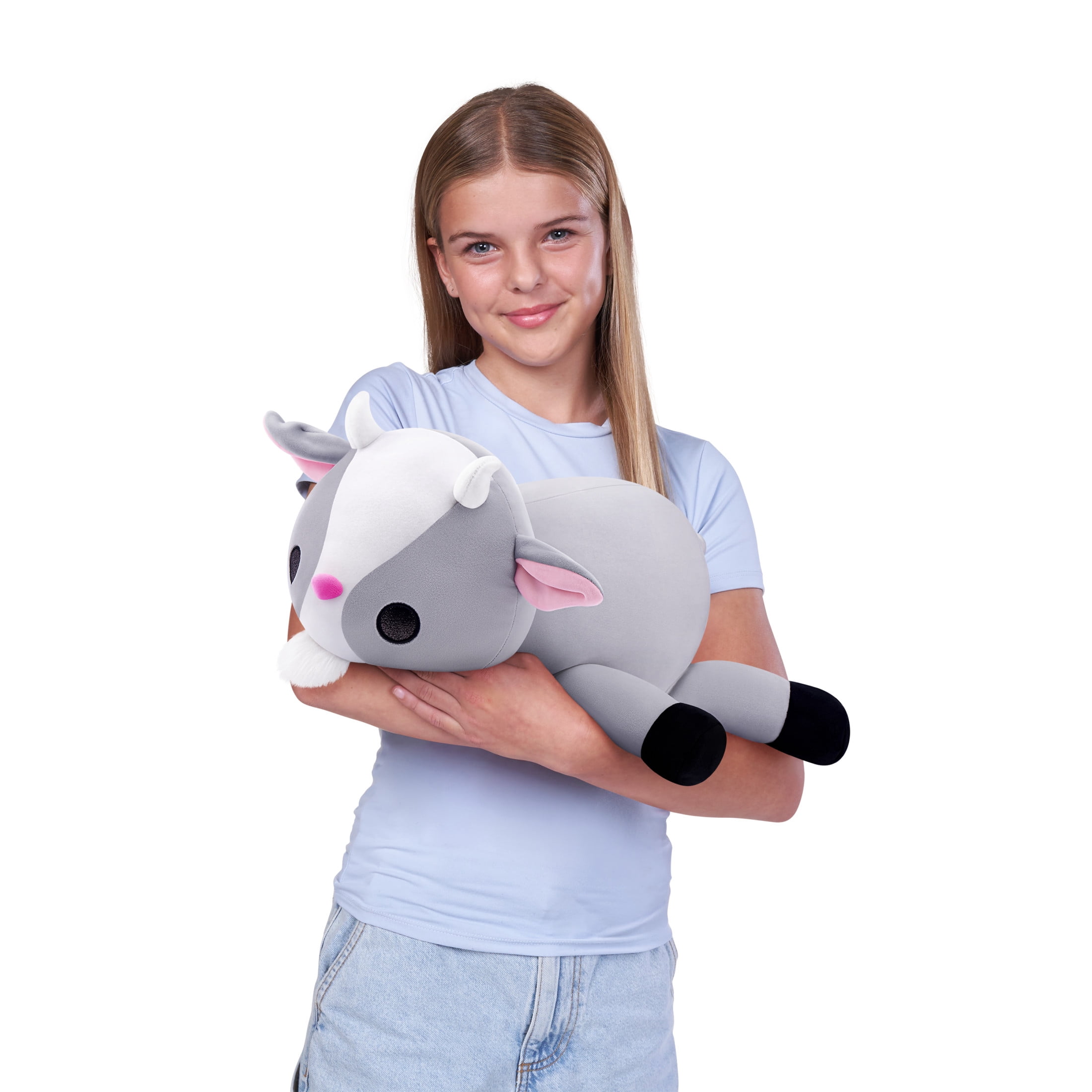 Hug A Lumps (Moyen) Graham de ZURU , Peluche lestée câline et spongieuse