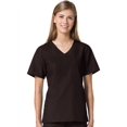 thumbnail image 1 of Liquidation Core par Maevn Haut d'Uniforme Sportif à Col en V Uni pour Femmes, 1 of 1