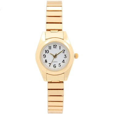 Women's Gold-Tone Quartz Bracelet Watch