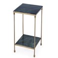 thumbnail image 1 of Butler Specialty Company Larkin Marble & Iron Side Table - Green Marble, 1 of 6