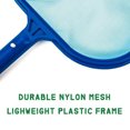 thumbnail image 3 of EGNMCR Swimming Pool Leaf Skimmer Rake Net Hot Tub Spa Cleaning Leaves Mesh Too Pool cleaning, 3 of 8