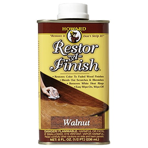 Howard RF4008 Restor-A-Finish, 8-Ounce, Walnut