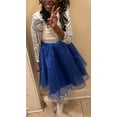 thumbnail image 4 of Costumes de Cheerleader pour Filles Robe Halloween Fête d'Anniversaire Cosplay, 4 of 6