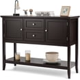 thumbnail image 1 of Costway Sideboard Buffet Table Wooden Console Table w/ Drawers & Storage Cabinets Brown, 1 of 10