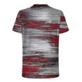 thumbnail image 3 of EGNMCR T-Shirts pour Homme T-shirt Homme Non Positionné Imprimé Régulier Loisirs Vacances Sport Manches Courtes Col Rond T-shirt Blouses Cadeaux pour Hommes, 3 of 4