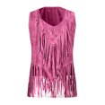 thumbnail image 5 of Plebaso Womens Print Tank Tops Ribbed Sleeveless Casual Tops Button up V Neck Slim Knit Tees for Women, 5 of 5