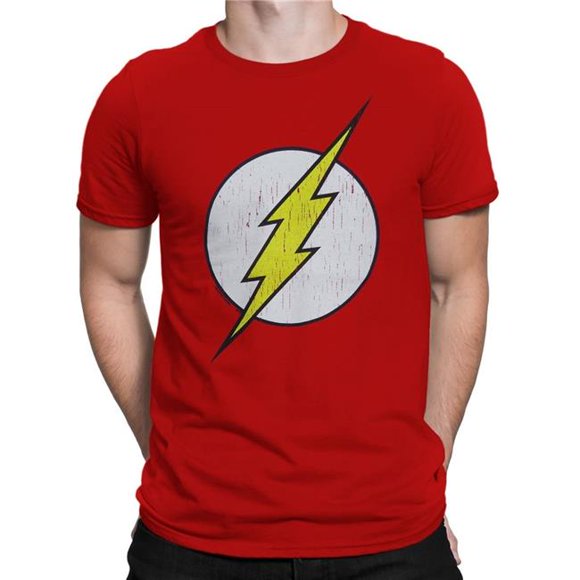 Flash Flash T-Shirt pour Homme tsdistsymXL Flash Symbole Usé - Très Grand