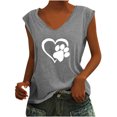 thumbnail image 1 of Birdeem T-Shirts à Col en V pour Femmes Mode Confortable Blouses Féminines Hauts, 1 of 6