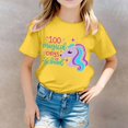 thumbnail image 2 of TZEWGL Chemise Mignonne pour Fille Garçon Imprimé Col Rond Manches Courtes Ample pour Bébés Taille 12-13T, 2 of 4