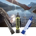 thumbnail image 4 of Paille de Purification d'Eau Portable pour l'Extérieur Randonnée Alpinisme Camping Urgence Survie Paille Pratique Purificateur d'Eau Simple Sédiment Microbien Sédiment Filtration Physique Purificateur d'Eau, 4 of 8