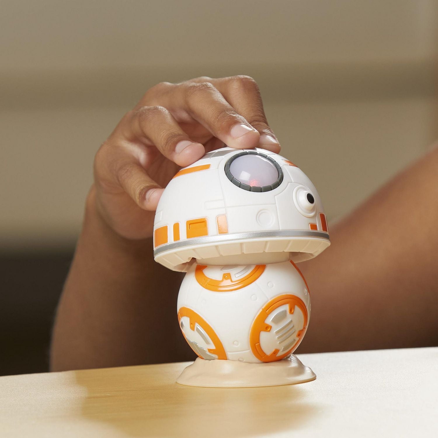 Star Wars Droidables BB-8, figurine électronique Star Wars, jouets interactifs 10 cm