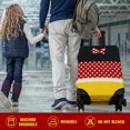 thumbnail image 2 of Luggage Cover Protector Travel Suitcase Covers Protective Skin for Carry On Baggage Fit 25-28 Inch Luggage, 2 of 5