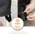 thumbnail image 3 of WJ-X3 Ensemble Repas Patio Couverture Extérieure Imperméable, 84 x 32 Pouces, Beige/gris, 3 of 8