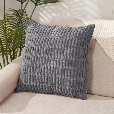 SuoKom Boho Decorative Pillow Covers 40X40 Cm for Living Room Couch Bed Sofa, Stylish Simplicity Home Decor, Soft Corduroy Cushion