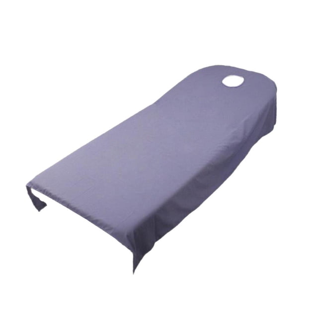 Drap Plat de Table de Lit de SPA de Massage Beauté en Polyester Brossé Doux