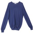 thumbnail image 1 of Gran Sasso Chandail à Col en V Bleu Foncé pour Homme - TTG, 1 of 2