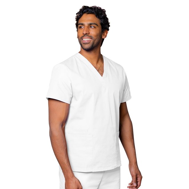 Adar Universal Unisex Scrubs - V-Neck Scrub Top