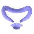 thumbnail image 1 of Silicone Eye Mask for Meta Quest 3, Sweat Proof, Dust Proof with Nose Pad, VR Lens Mask Protective Case, 1 of 4
