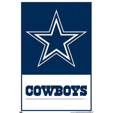 NFL Dallas Cowboys- Logo 21 Wall Poster, 22.375" x 34"