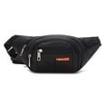 thumbnail image 1 of Unisex Fanny Pack Waterproof Large Capacity Adjustable Strap Workout Runing Hiking Outdoor Waist Pack Bag, 1 of 7