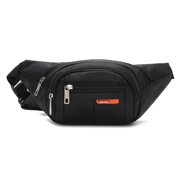 Unisex Fanny Pack Waterproof Large Capacity Adjustable Strap Workout Runing Hiking Outdoor Waist Pack Bag