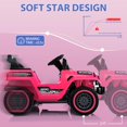 thumbnail image 3 of CazToi 12V Kids Ride-On Truck with Parent Remote Electric Toy Car with 3 Speeds LED & Music, 3 of 7