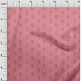 thumbnail image 2 of oneOone Georgette Viscose Fabric Floral Block Printed Craft Fabric BTY 42 Inch Wide, 2 of 4