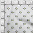 thumbnail image 1 of oneOone Georgette Viscose Fabric Circle Ikat Printed Craft Fabric BTY 42 Inch Wide, 1 of 4