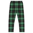 thumbnail image 4 of ITFABS Pyjamas de Noël Assortis pour la Famille, Hauts Raglan à Lettres + Pantalons à Carreaux, 4 of 9