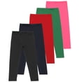 thumbnail image 1 of QIPOPIQ girls Leggings 5 Pack Clearance, 1 of 2