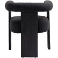 thumbnail image 3 of Meridian Furniture Barrel Black Dining Chair, 3 of 7