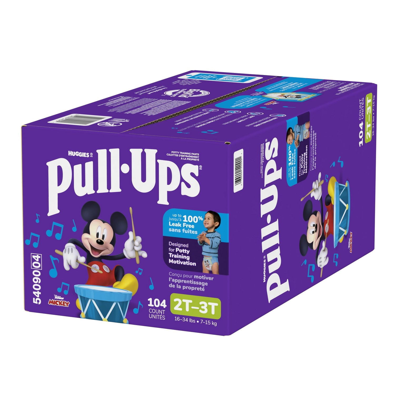 Pull-Ups Boys' Potty Training Pants, 6T-7T (55-75 lbs), 58 Count