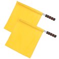 thumbnail image 1 of Linesman Hand Flag, Linesman Flag Sturdy Stainless Steel 2Pcs High Recognition Bright Colors  For Football For Soccer Red,White,Yellow,Green, 1 of 8