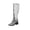 Grey, variant on Pisexur Cowboy Boot for Women - Western Style Embroidered Wide Calf Cowgirl Boot with Pointed Toe Chunky Heel Fashion Retro High Boot and Side Zipper Pull-On