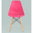 thumbnail image 3 of Chaise en bois rose foncé Heavenly Collection, lot de 6, 3 of 6