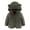 Army Green, variant on AherBiu Newborn Baby for Girl Boy Hoodies Zip up Fleece Toddler Infants Sweatshirts Fall Winter Casual Flannel Outdoor Jackets