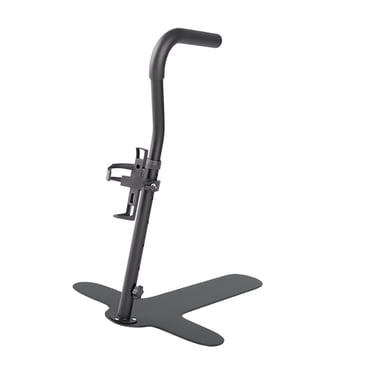 Tachiuwa Sofa Stand up Assist Handrail Couch Stands Assists, Carbon Steel, Durability Height Adjustable Help Stand for Seniors Elderly Black Has Cup Holder
