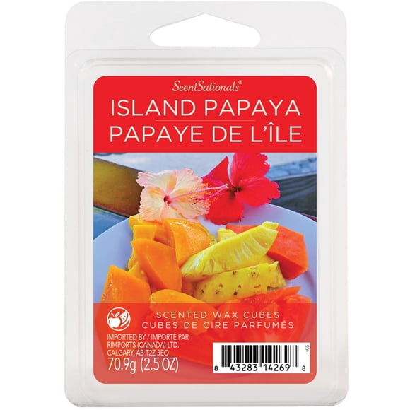 ScentSationals Scented Wax Cubes - Island Papaya